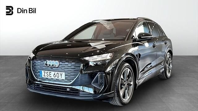 Svart Begagnad 2022 Audi Q4 e-tron S-Line SUV | 399 000 kr (Bra pris) - Bild 1/4