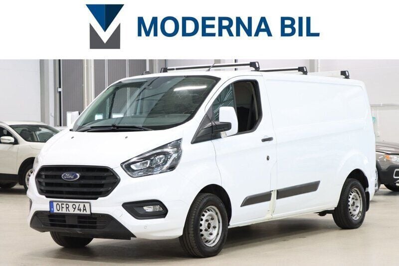 Vit Begagnad 2020 Ford Transit Custom Van | 134 700 kr (Superpris) - Bild 1/4