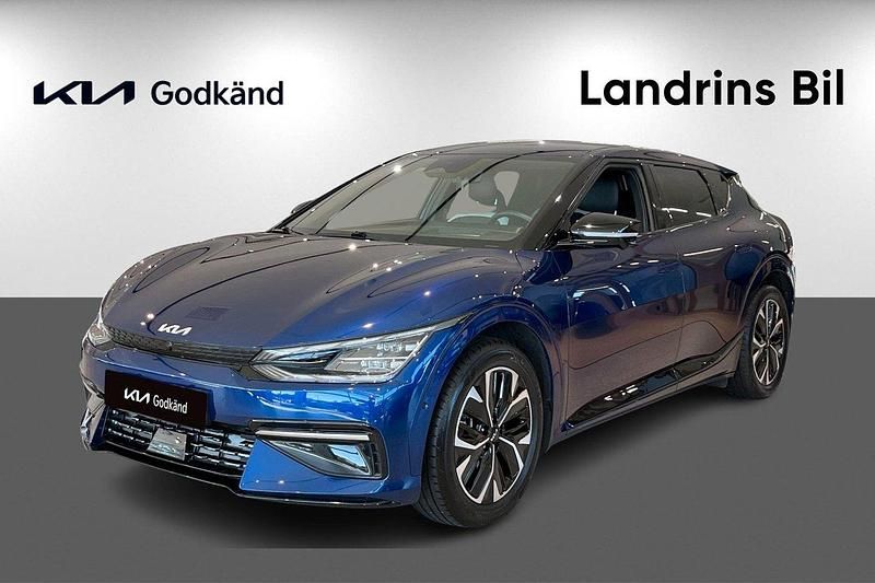 Blå Begagnad 2022 Kia EV6 4 SUV | 419 300 kr - Bild 1/4