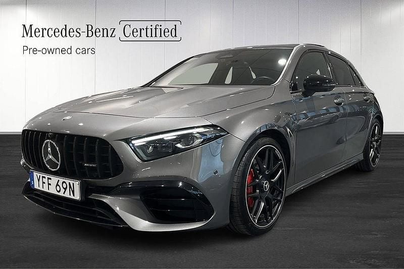 Begagnad Mercedes A45 AMG AMG 422 HK (310 kW) 2024 Grå Halvkombi