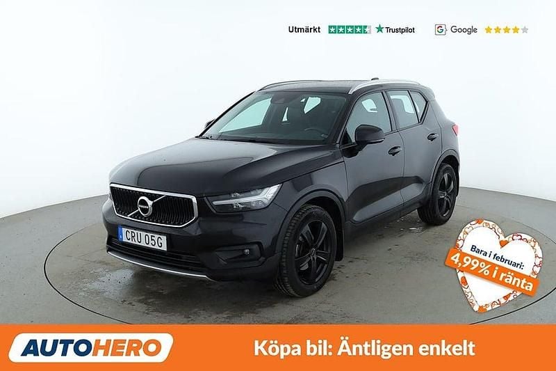 Svart Begagnad 2020 Volvo XC40 Momentum SUV | 245 000 kr (Marknadspris) - Bild 1/4