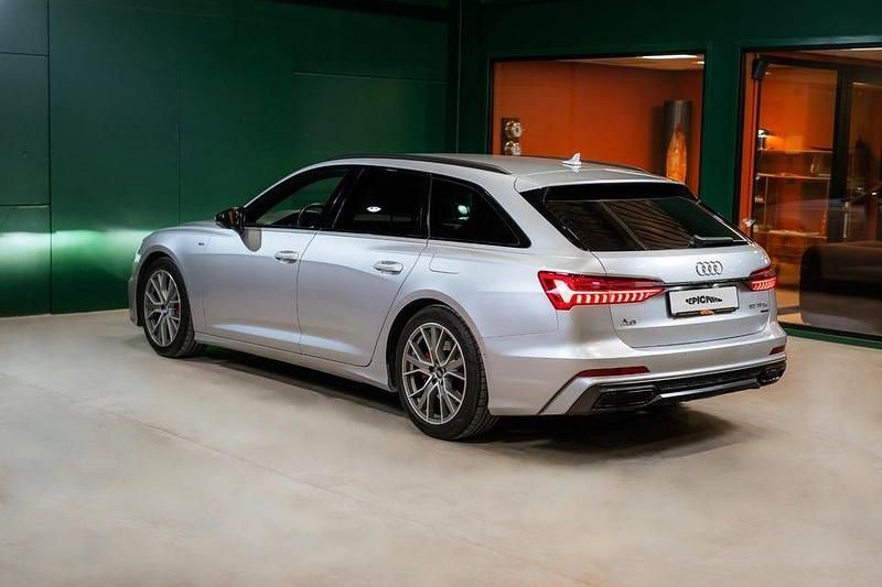 Begagnad Audi A6 S-Line 367 HK (269 kW) 2020 Silver Kombi