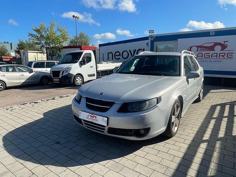 Grå Begagnad 2008 Saab 9-5 Griffin Kombi | 11 900 kr (Superpris) - Bild 1/4