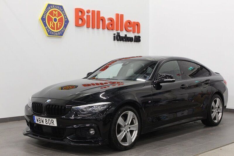 Svart Begagnad 2019 BMW 430 M Sport Sportkupé | 319 900 kr (Dyr) - Bild 1/4