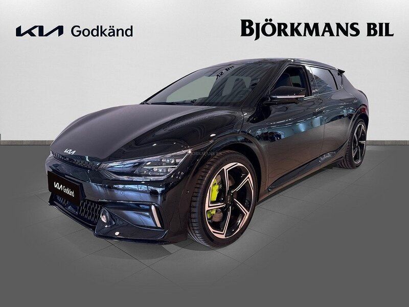 Svart Begagnad 2022 Kia EV6 2 SUV | 544 900 kr (Marknadspris) - Bild 1/4