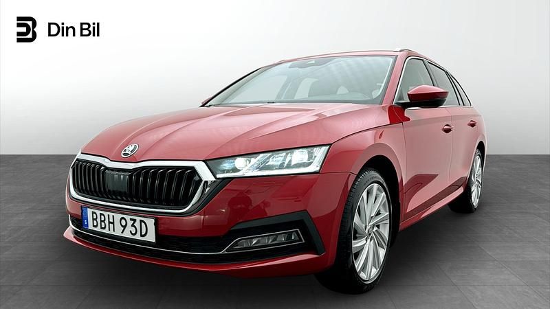 Röd Begagnad 2024 Skoda Octavia Style Kombi | 301 900 kr (Marknadspris) - Bild 1/4