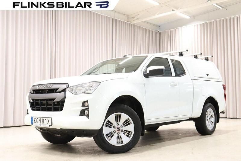 Vit Begagnad 2021 Isuzu D-Max Pickup | 439 900 kr (Superpris) - Bild 1/4