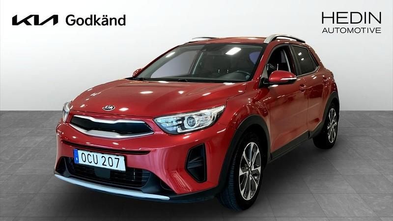 Röd (red) Begagnad 2019 Kia Stonic Advance SUV | 159 900 kr (Lite dyr) - Bild 1/4