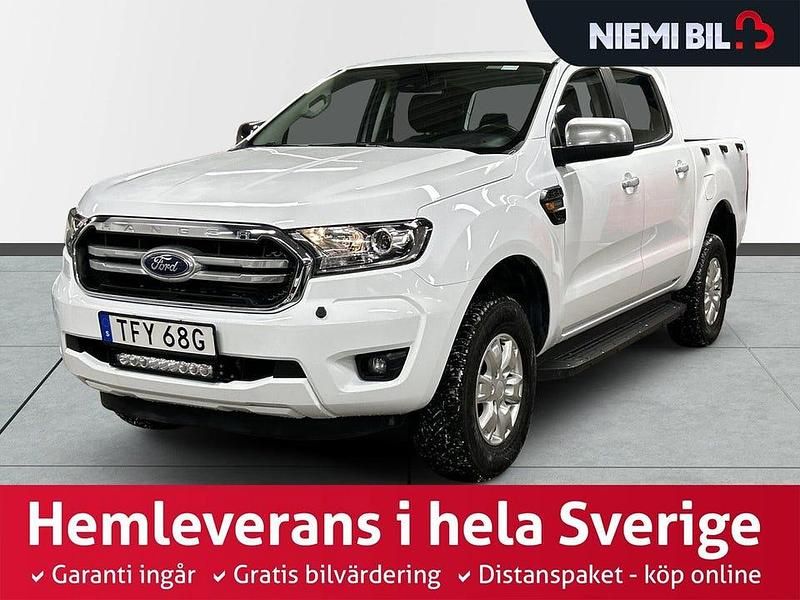 Vit Begagnad 2022 Ford Ranger S Pickup | 449 900 kr (Marknadspris) - Bild 1/3