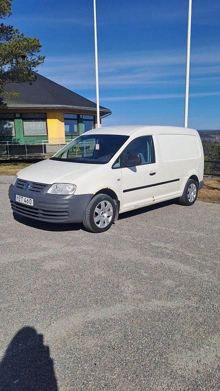 Vit Begagnad 2009 VW Caddy Maxi Minibuss | 45 000 kr (Marknadspris) - Bild 1/4