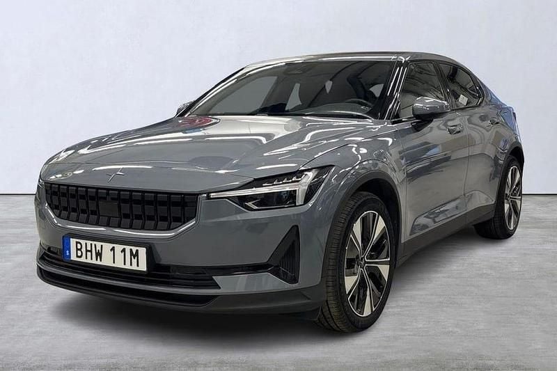 Grå Begagnad 2022 Polestar 2 Plus Halvkombi | 314 900 kr (Bra pris) - Bild 1/4