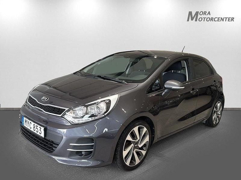 Grå Begagnad 2016 Kia Rio Halvkombi | 89 000 kr (Marknadspris) - Bild 1/4