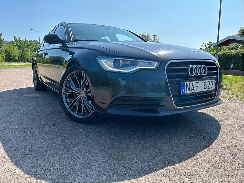 Grå Begagnad 2013 Audi A6 Comfort Kombi | 125 000 kr (Lite dyr) - Bild 1/4