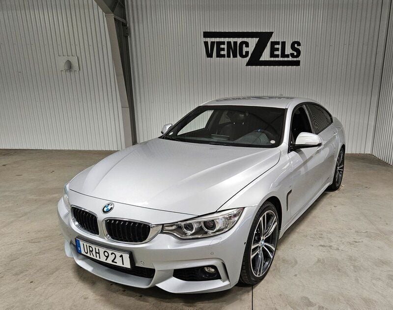 Silver Begagnad 2015 BMW 428 Gran Coupé M Sport Sportkupé | 249 000 kr (Dyr) - Bild 1/4