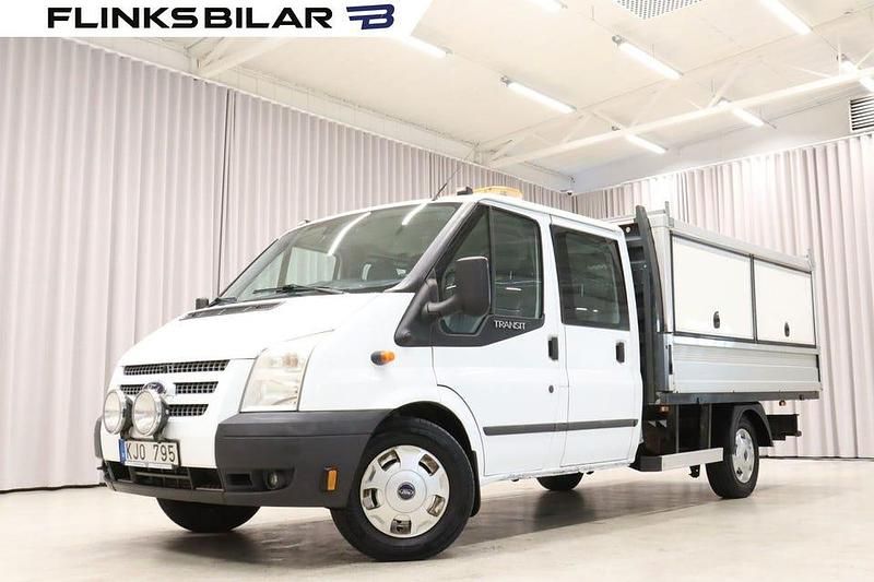 Vit Begagnad 2013 Ford Transit Van | 99 700 kr (Marknadspris) - Bild 1/4