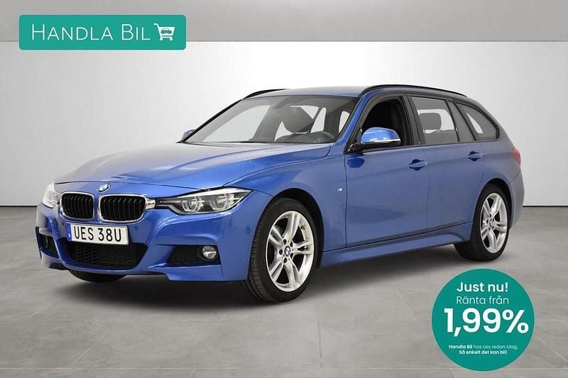Blå Begagnad 2019 BMW 320 M Sport Kombi | 249 900 kr (Marknadspris) - Bild 1/3