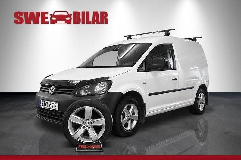 Begagnad VW Caddy 102 HK (75 kW) 2015 Vit Minibuss