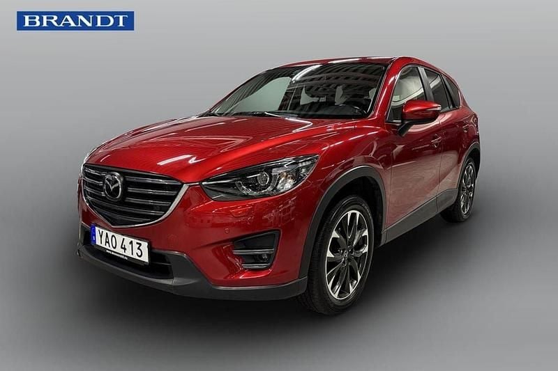 Röd Begagnad 2015 Mazda CX-5 SUV | 199 900 kr (Marknadspris) - Bild 1/4