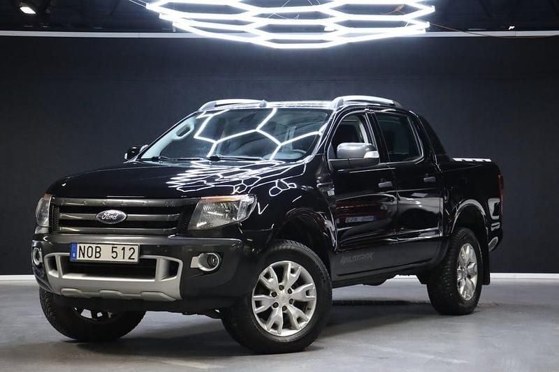 Svart Begagnad 2013 Ford Ranger Pickup | 164 900 kr (Marknadspris) - Bild 1/4