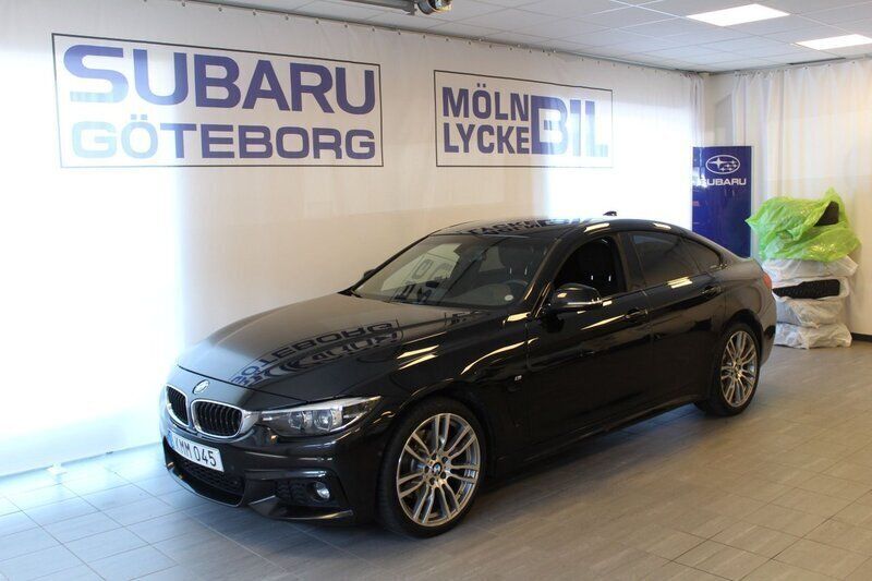 Svart Begagnad 2018 BMW 430 Gran Coupé M Sport Sportkupé | 269 900 kr (Marknadspris) - Bild 1/4