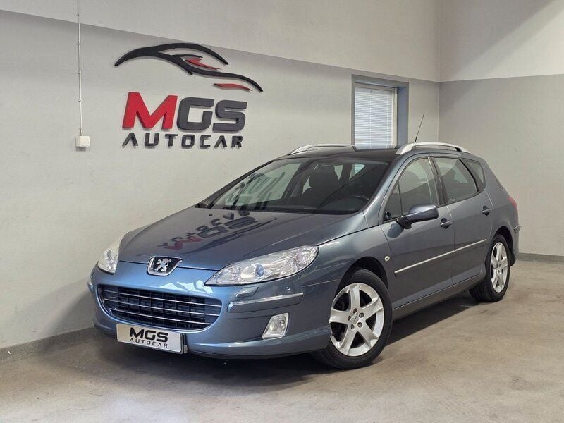 Mörkgrå (grå) Begagnad 2007 Peugeot 407 Kombi | 16 900 kr (Marknadspris) - Bild 1/4