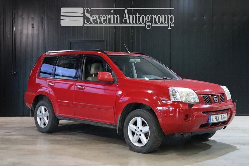 Röd Begagnad 2006 Nissan X-Trail SUV | 49 000 kr (Marknadspris) - Bild 1/4