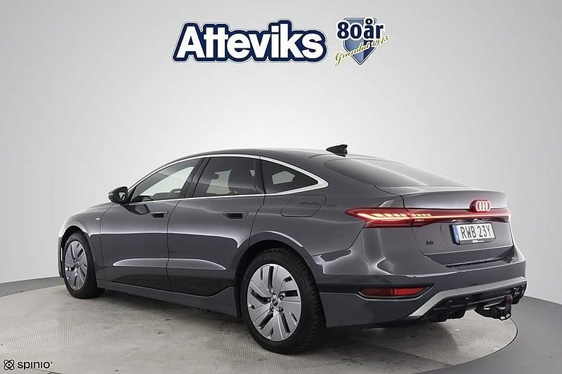 Begagnad Audi A6 e-tron S-Line 2025 Mörkgrå Halvkombi