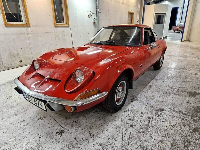Röd Begagnad 1970 Opel GT | 135 000 kr - Bild 1/4
