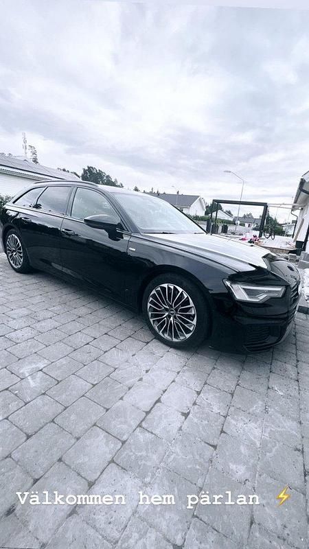 Svart Begagnad 2021 Audi A6 Kombi | 410 000 kr (Marknadspris) - Bild 1/4