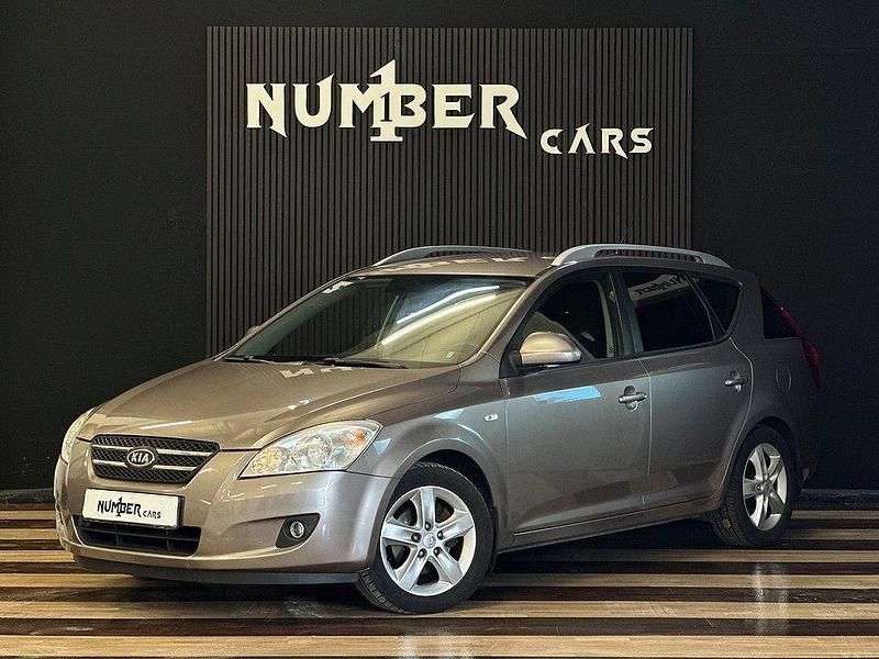 Mörkgrå (grå) Begagnad 2008 Kia Ceed Sportswagon 4 Kombi | 54 900 kr (Marknadspris) - Bild 1/4