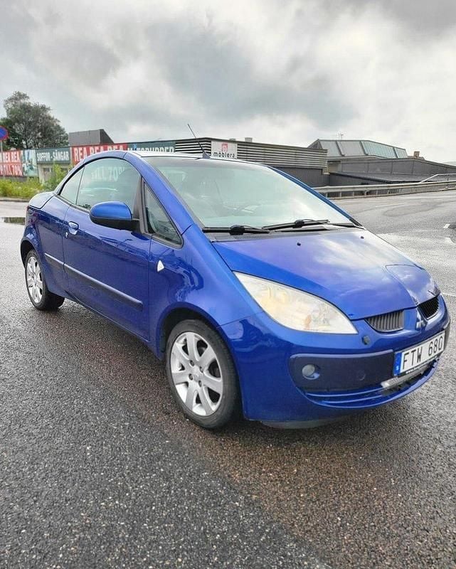 Begagnad Mitsubishi Colt 109 HK (80 kW) 2007 Blå Cab