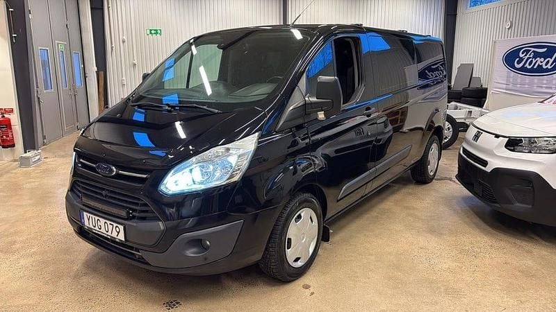 Svart Begagnad 2017 Ford Transit Custom Van | 149 900 kr (Marknadspris) - Bild 1/4