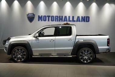 Silver Begagnad 2018 VW Amarok Highline Pickup | 284 900 kr (Superpris) - Bild 1/4