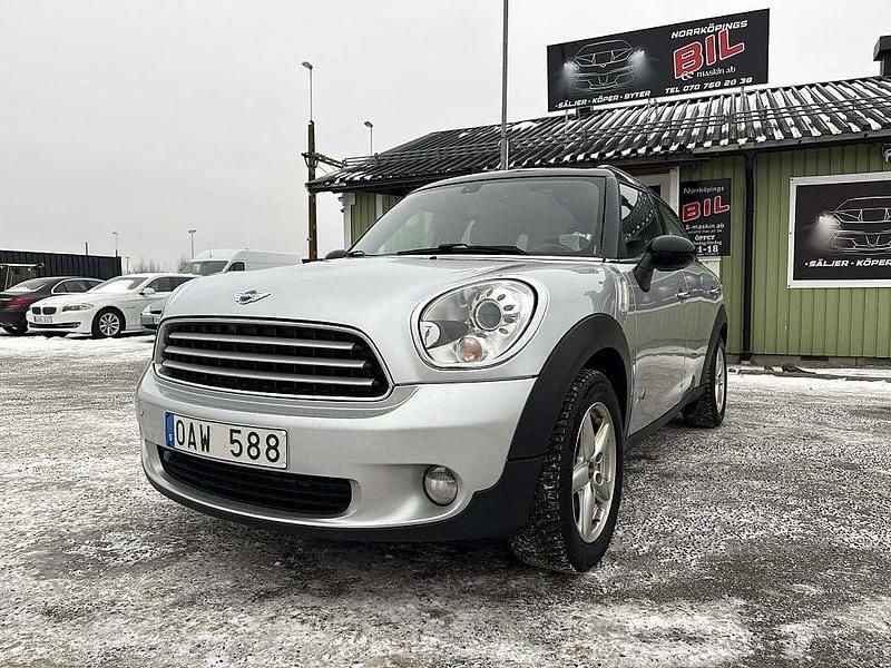 Silver Begagnad 2013 Mini Cooper D Countryman SUV | 119 900 kr (Marknadspris) - Bild 1/4