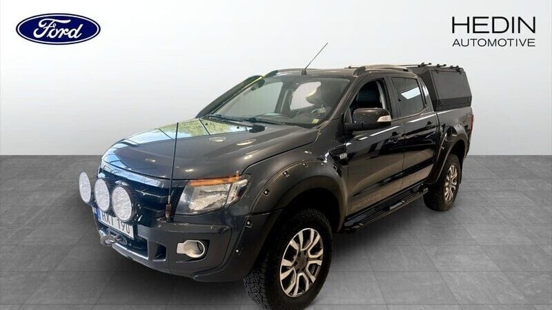 Grå (grey) Begagnad 2015 Ford Ranger Wildtrack Pickup | 219 000 kr - Bild 1/4