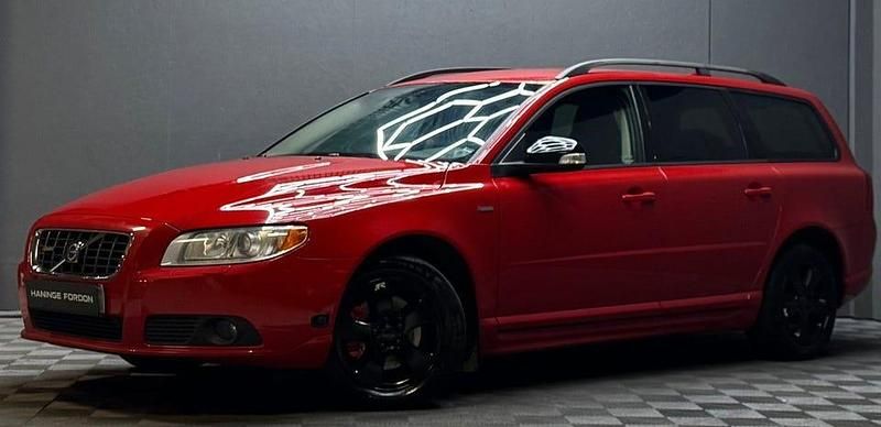 Röd Begagnad 2008 Volvo V70 Kombi | 59 900 kr (Marknadspris) - Bild 1/4