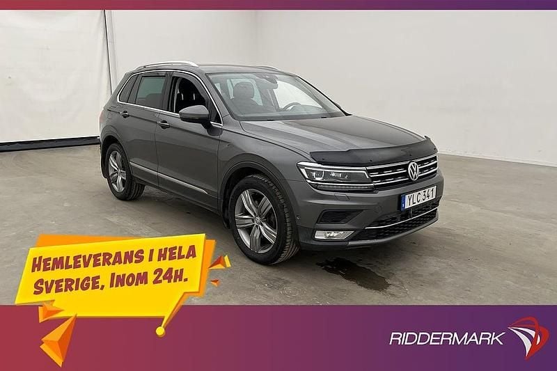 Begagnad VW Tiguan GT 190 HK (139 kW) 2017 Silver SUV