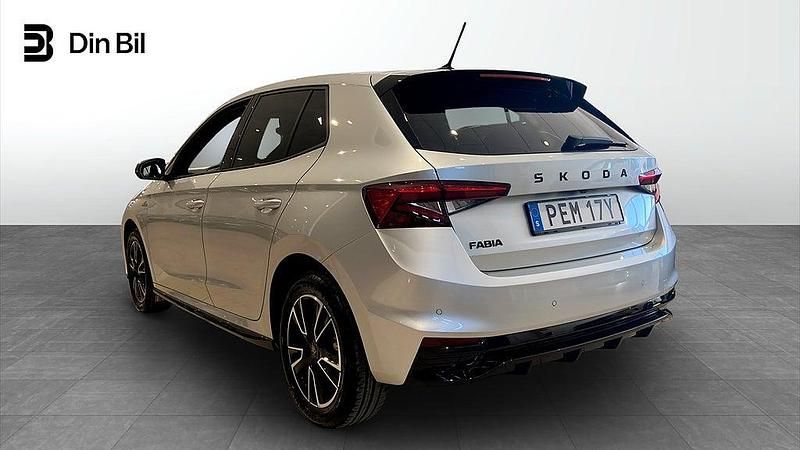 Begagnad Skoda Fabia Monte Carlo 150 HK (110 kW) 2025 Brilliant silver metallic Halvkombi