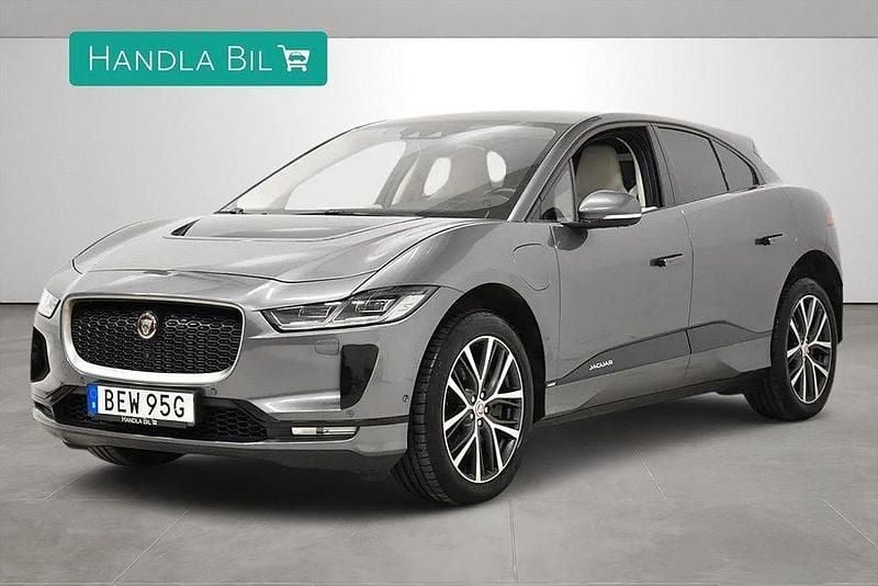 Grå Begagnad 2019 Jaguar I-Pace First Edition SUV | 269 900 kr (Bra pris) - Bild 1/4