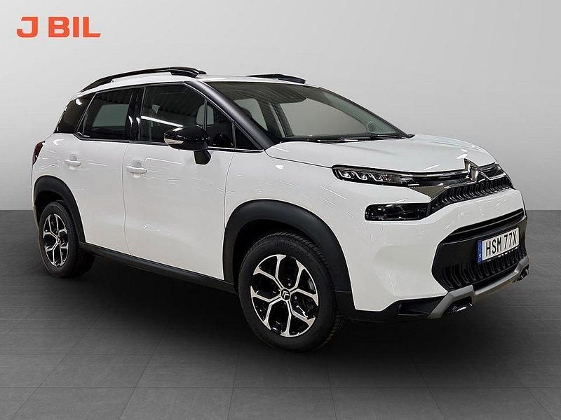 Vit Begagnad 2024 Citroën C3 Aircross Shine SUV | 189 900 kr (Bra pris) - Bild 1/4