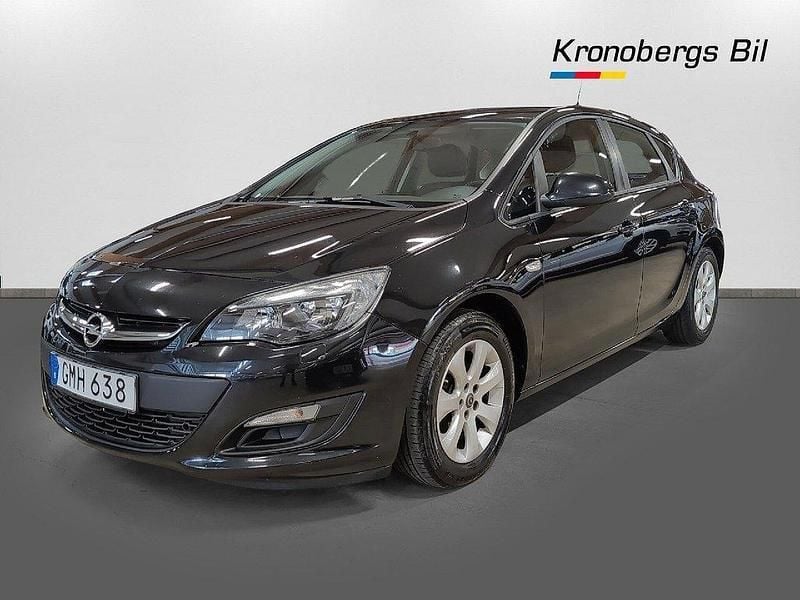 Svart Begagnad 2015 Opel Astra drive Halvkombi | 94 500 kr (Marknadspris) - Bild 1/4