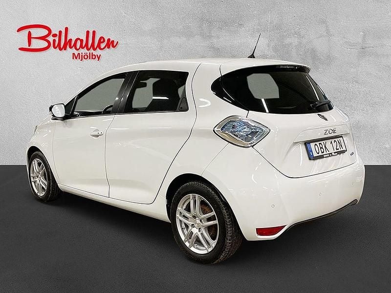 Begagnad Renault Zoe 80 kW (109 HK) 2019 Vit Halvkombi