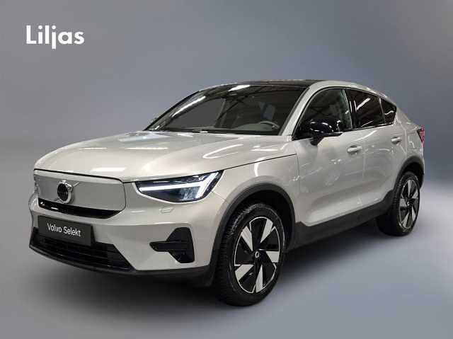 Silver Begagnad 2023 Volvo EC40 Core SUV | 394 900 kr (Lite dyr) - Bild 1/2