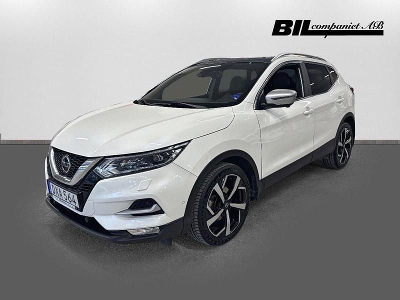 Vit Begagnad 2018 Nissan Qashqai SUV | 179 000 kr (Marknadspris) - Bild 1/4