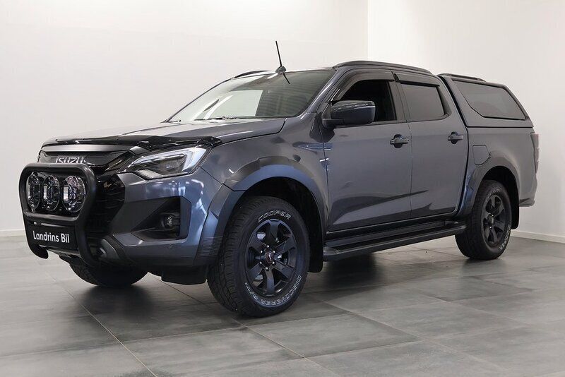 Grå (obsedian grey) Ny 2024 Isuzu D-Max Pickup | 773 750 kr (Dyr) - Bild 1/4