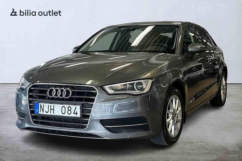 Grå Begagnad 2014 Audi A3 Sportback Halvkombi | 89 900 kr - Bild 1/1