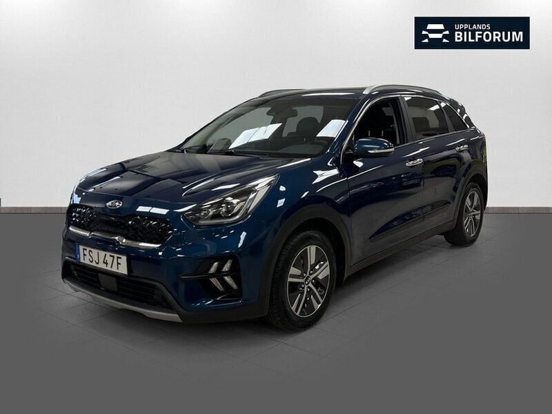 Blå Begagnad 2021 Kia Niro 2 SUV | 169 000 kr (Marknadspris) - Bild 1/4