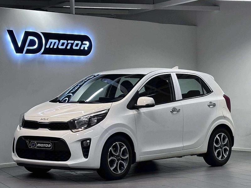 Vit Begagnad 2022 Kia Picanto Advance Halvkombi | 137 700 kr (Marknadspris) - Bild 1/4