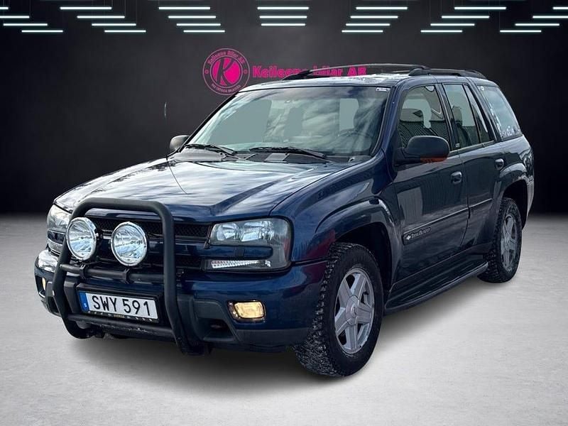 Begagnad Chevrolet TrailBlazer 273 HK (200 kW) 2001 Blå SUV