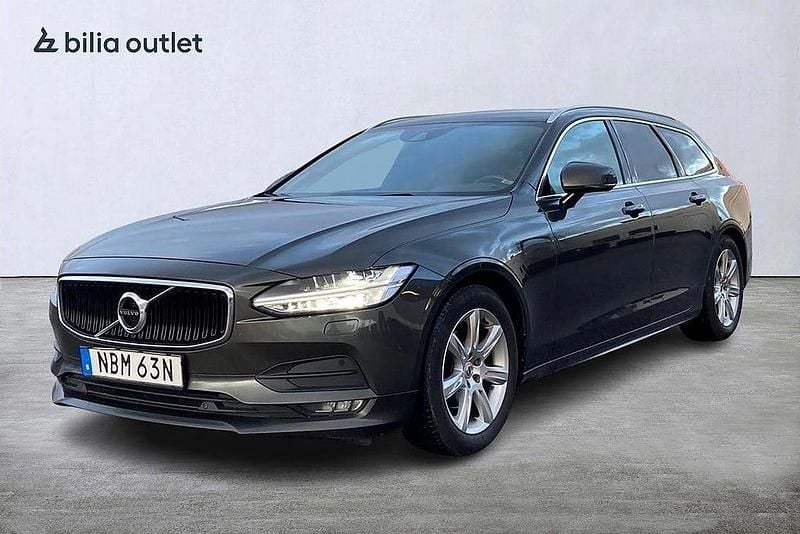 Mörkgrå (mgrå) Begagnad 2019 Volvo V90 Kombi | 169 900 kr (Superpris) - Bild 1/4